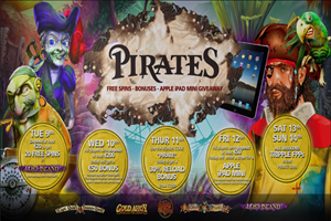 Casino Luck Hosts the September Pirate Promotion